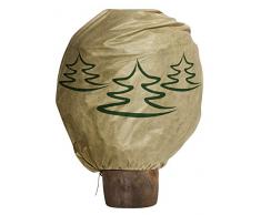 Windhager Housse de Protection en Non-tissé pour Sapin de Noël Beige Taille XL 1,1 x 1,2 m