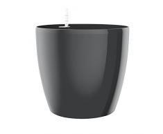 Emsa Pot de Fleurs, système darrosage Automatique, Ø 36 cm, Granit, CASA Brillant, 517572