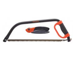 BLACK+DECKER Scie Pliante avec nœud de 53 cm, 19 cm, Noir/Orange