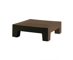 Vondom Jut Table, Bronze, 62.8 x 62.8 x 25.8 cm