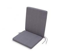 Coussin carré pour Chaise déhoussable Anthracite
