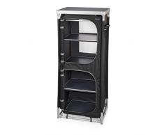 Armoire de camping Campart Travel CU-0720 Paris – Quatre compartiments – Peut également servir de garde-robe