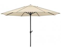 Schneider 685-02 Parasol Adria, Env. 350 cm Ø, Rond, Naturel, 350 x 350 x 275 cm