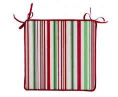 Best 90417424 2 x Coussin dassise avec Cordons de Fixation 40 x 40 x 3 cm, d.1474