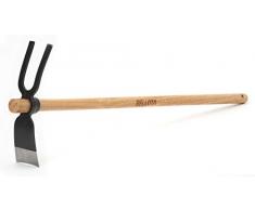 Bellota 228-A CM 400 228ACM400 - Houe Double Usage pour travaux de Jardinage, Noir/Gris/Marron