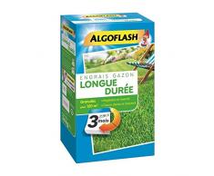 ALGOFLASH Engrais Gazon Longue Durée 3 Mois, 3 kg, EG3M120