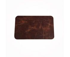 Artisan aprons Leather Placemat Set de Table, Marron