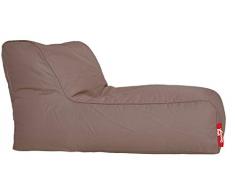 General Design Big Design Pouf Waterproof, Taupe