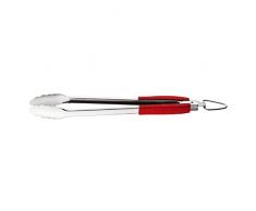 Bodum fyrkat Pince à Barbecue, Pince à grillade, Pince de Service, Acier Inoxydable, Rouge, l 46 cm, 11487-294
