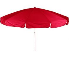beo 141031 Dralon Parasol Rouge Diamètre 240 cm