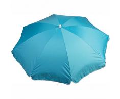 WDK Partner Bleu Parasol DIAMETRE 140 CM Polyester, 7x7x85 cm