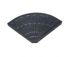 Ldk Garden 82843 – Pied de Parasol pour Jardin, 67 x 64 x 4.5 cm, Couleur Gris