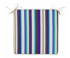 Best 90416224 2 x Coussin dassise avec Cordons de Fixation 40 x 40 x 3 cm, d.1162