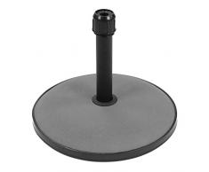 Ldk Garden 82174 Pied de Parasol pour Jardin, 45 x 45 x 27 cm, Gris
