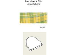 Best 05041365 Coussin dassise 43 x 43 x 5 cm