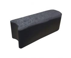 ECO GARDEN Stomp Bordure de Jardin recyclée Noir