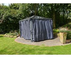 Palram Kit de Rideaux pour tonnelle de Jardin Palermo 4300