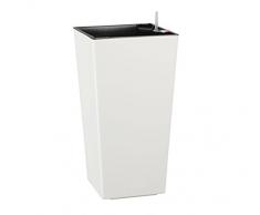 Dehner Elise Pot de Fleur à système dirrigation, env. 36 x 20 x 20 cm, Blanc