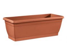 VECA Roxanne Jardinière avec plateau 80x20x20 cm vert lime