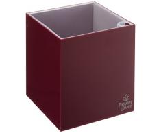 greemotion Flower Lover 616413 Pot à Fleurs Cubico carré 14 x 14 x 14 cm Violet