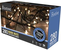 FESTIVE Multiaction Cluster LED 280 Blanc Chaud