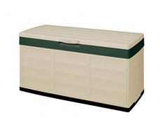 Keter/chalet et jardin-PackNGO Coffre 305 L Gris/Beige 118,5 x 53 x 59 cm