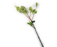 Floral Elegance Artificiel 76 cm Tige Unique Vert de Lilas Artificielle X 12 – Gamme de Fleur de Luxe en Soie