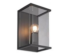 Firstlight 5945 GP Carlton Applique Murale, Graphite avec Verre Clair