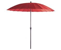 Véranova 5MER089RO Parasol Polyester Rouge 270 cm