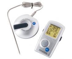 Ultranatura Thermomètre à barbecue radio digital TM-50, thermomètre pour la viande avec afficheur DEL, thermomètre à grillades, thermomètre à viande, mesure de la température pour barbecue