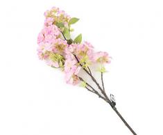 Floral Elegance F053PL - Tige artificielle de Cerisier Prunus du Japon rose pâle de 80 cm