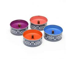 Fallen Fruits EL081 Bougie de Jardin Assortiment de Couleurs