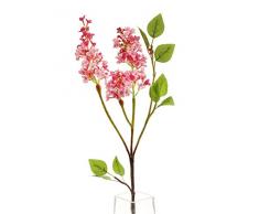 Floral Elegance Artificiel 76 cm Tige Unique Rose de Lilas Artificielle X 12 – Gamme de Fleur de Luxe en Soie