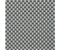 Tenax Clôture D’Occultation Brise Vue Texstyle Argent/noir 500 x 0, 1 x 100 cm 1A140302