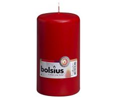 Ivyline Bolsius Lot de Bougies Pilier Pillar Candle 150 x 80 Rouge