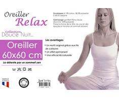Jura Textiles JT74 Oreiller 60x60 Relax Blanc
