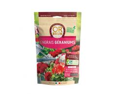 Or brun Engrais géraniums granulés UAB, Sachet de 650g, Non Applicable