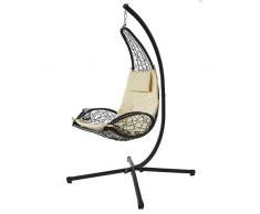 Chicreat Chaise Suspendue Anthracite