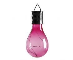 SOLARLINE 403991 Ampoule Solaire Rose, 7.5 x 7.5 x 18 cm