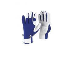 Spear & Jackson Kew Gardens Collection Mmgloveskew Paume en Cuir Gants de Jardinage, Bleu, 24 x 9 x 1.5 cm