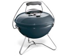 Weber 1126804 Smokey Joe Premium Barbecue à Charbon Bleu Ardoise Diamètre 37 cm