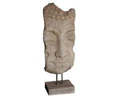 Dandler Figurine, Visage, Gris, 21,5 x 31 x 76 cm, 590166
