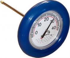 SPIRATO Anneau de Sauvetage Thermomètre Bleu