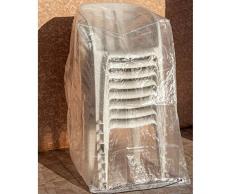 Werkapro Housse de Chaise 70x70x110cm, translucide