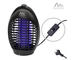 Gardigo Exterminateur dInsectes Volants 20 m² avec UV LED Noir