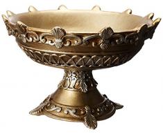 Design Toscano PD80980 Centre de Table Vaisseau d’Avalon du Roi Arthur, Etain, 28 x 28 x 18 cm