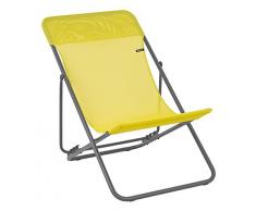 Lafuma Maxi Transat Chilienne Pliante, Jaune