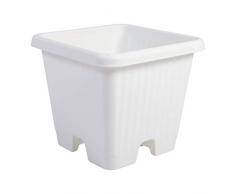 Iris Ohyama, Jardinière potager surélevée - Air Vegetable Planter - 400, plastique, blanc, petit, 38,5 x 38,5 x 33,5 cm