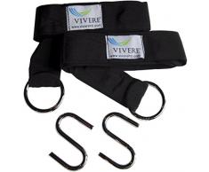 Vivere Efhts Hamac Arbre Sangles, 2-Pack