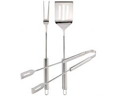 Cookin Garden Ac302 Set 3 Pcs : Fourchette, Pince et Spatule